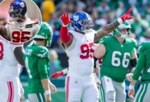 Giants lose Roy Robertson-Harris to Achilles tear in early injury crusher