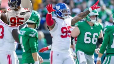 Giants lose Roy Robertson-Harris to Achilles tear in early injury crusher