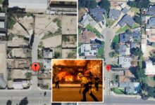 Google Maps scrubs images of LA wildfires ahead of elections
