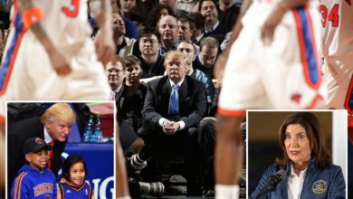 Hochul tries to dunk on Trump over Knicks fandom — but it totally backfires