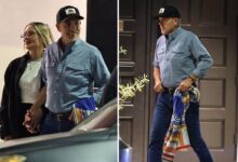 Hunter Biden resurfaces in LA, reacts to questions about Biden tapes, UFO files