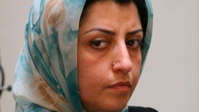 Iranian Nobel laureate Narges Mohammadi hospitalized after a health crisis in prison
