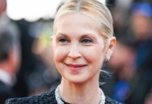 Kelly Rutherford’s Midi Dress Gives NYC Rich Mom Vibes