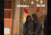 Kendall Jenner and Jacob Elordi Grab Dinner in Montecito