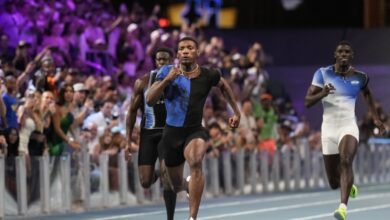 Kerley runs 9.97 at Enhanced Games, where Kristian Gkolomeev gets a M bonus