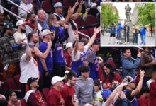 Knicks fans flock to Cleveland to watch team ‘sweep’ Cavaliers for much cheaper ticket prices