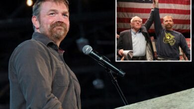 Lefty Senate candidate Graham Platner makes unthinkable gaffe, flubs Bernie Sanders’ name twice in fiery ‘Fight the Oligarchy’ rally