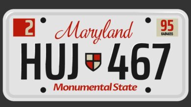 License plate numbers from husband’s old car he refuses to get rid of earn Maryland woman K lottery prize