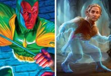 Magic the Gathering Hobbit Card Spoilers, Marvel Super Heroes