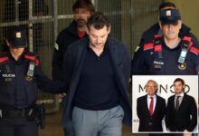 Mango tycoon’s son quits fashion giant days after he’s arrested over dad’s cliff fall death