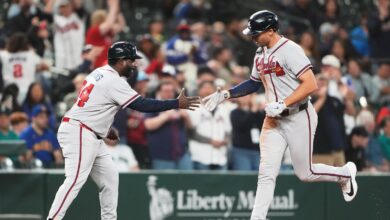 Matt Olson hits go-ahead homer in the ninth for Braves to outlast Mariners 3-2