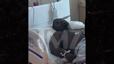 New Photos Show Ray J In Hospital After Being Knocked Out By Supa Hot Fire