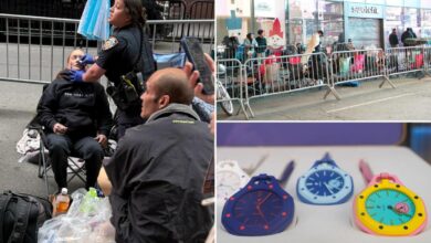 New Yorkers create encampment for 0 fad watch — filled with paid line-sitters and a shocking overdose