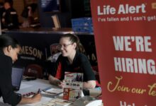 Private payrolls rose by 109,000 in April, topping expectations, ADP says