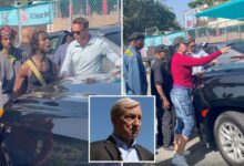 Protester pulls knife on Tom Steyer staffer at LA campaign event