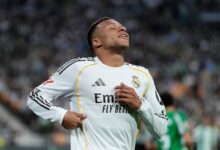 Real Madrid’s Mbappé to miss Sunday’s clasico that could seal Spanish league title for Barcelona