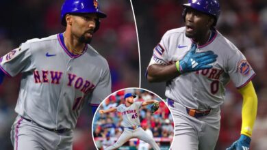 Ronny Mauricio’s late homer leads Mets past Angels for win to start May