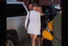 Taylor Swift Gives Off Wedding Vibes During Girls’ Night Out in NYC