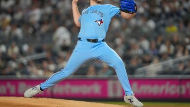 Trey Yesavage outduels Cam Schlittler in marquee matchup as Blue Jays top Yankees 2-1