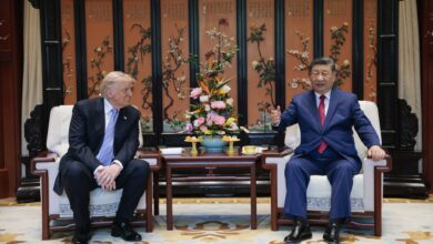 Trump wraps up two-day China trip; invites Xi for a September visit Trump wraps up two-day China trip; invites Xi for a September visit