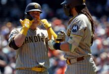 Ty France’s 2-run triple leads Padres over Giants 5-1