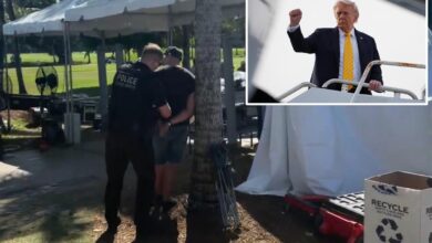 Unruly man nabbed by Secret Service at Trump’s Florida golf course a week after Correspondents’ shooting