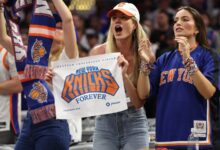 ‘We want Wemby!’ Knicks fans are chanting, and it’s gotten noticed at the Western Conference finals