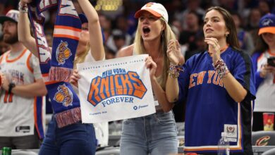 ‘We want Wemby!’ Knicks fans are chanting, and it’s gotten noticed at the Western Conference finals