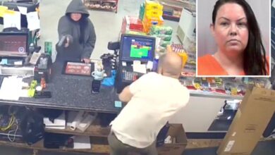 Wild video shows woman shoot gun in West Virginia gas station