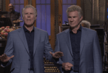 Will Ferrell’s ‘SNL’ Monologue Crashed by Chad Smith