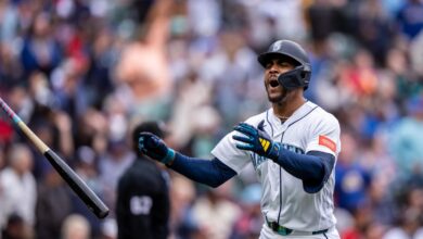 Woo strikes out 9 in 6 scoreless innings as Mariners beat Braves 3-1