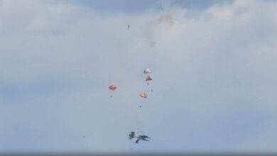 Midair collision between two jets at air show prompts Idaho Air Force base lockdown