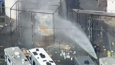 Chemical tank in Southern California no longer under threat of catastrophic explosion, officials say Chemical tank in Southern California no longer under threat of catastrophic explosion, officials say