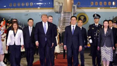 These top U.S. CEOs, worth nearly trillion combined, are accompanying Trump to China