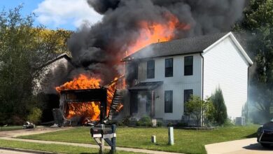 2 dead after small plane crashes into house in Ohio, causing a fire: Authorities