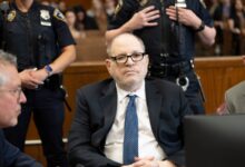 Judge declares mistrial in Harvey Weinstein’s rape retrial after jury deadlocked