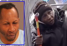 ‘King of the CTA’: Man from viral Red Line hammer video jailed after threatening sheriff’s police, prosecutors say