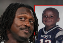 A.J. Brown Called Out For A.I.-Generated Childhood Pic In Tom Brady Jersey