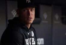 Aaron Judge misses 3rd straight game with bone bruise in rib as Yankees await clarity