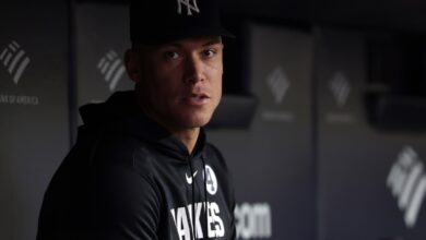 Aaron Judge misses 3rd straight game with bone bruise in rib as Yankees await clarity
