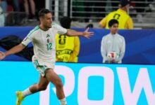 Algeria rallies past Jordan 2-1 for its first win at a World Cup since 2014