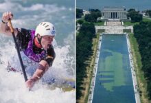American Olympic canoeist David Hearn arrested for allegedly vandalizing Lincoln Memorial Reflecting Pool