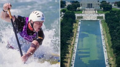 American Olympic canoeist David Hearn arrested for allegedly vandalizing Lincoln Memorial Reflecting Pool American Olympic canoeist David Hearn arrested for allegedly vandalizing Lincoln Memorial Reflecting Pool