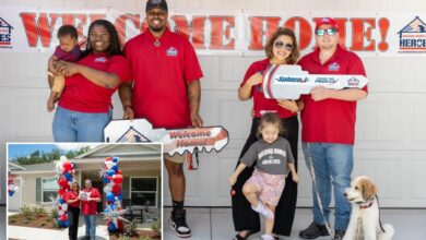 America’s wounded, struggling veterans get brand-new homes built by Florida teens