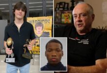 Austin Metcalf’s dad has incredibly moving reaction to Karmelo Anthony’s sentencing — as he hits out at race-baiting agitators