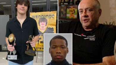 Austin Metcalf’s dad has incredibly moving reaction to Karmelo Anthony’s sentencing — as he hits out at race-baiting agitators Austin Metcalf’s dad has incredibly moving reaction to Karmelo Anthony’s sentencing — as he hits out at race-baiting agitators