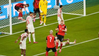 Austria beats Jordan 3-1 for its first World Cup win in 36 years Austria beats Jordan 3-1 for its first World Cup win in 36 years