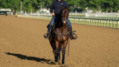 Cherie DeVaux returns to familiar Saratoga for the Belmont after her historic Kentucky Derby