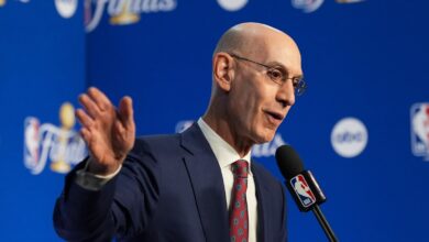 Commissioner Adam Silver, at finals, says NBA continues to move toward league in Europe