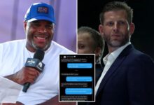 Daniel Cormier shoots down fake images of Eric Trump asking if UFC fights are rigged